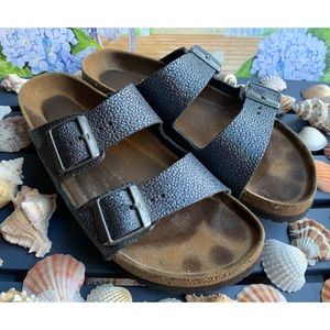 Birkenstock Arizona Asphalt Sandals 42  11